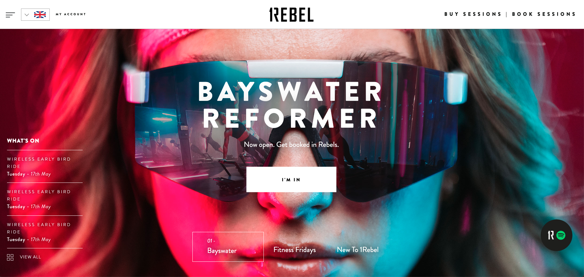 1Rebel Website - Bays Water Hero Image